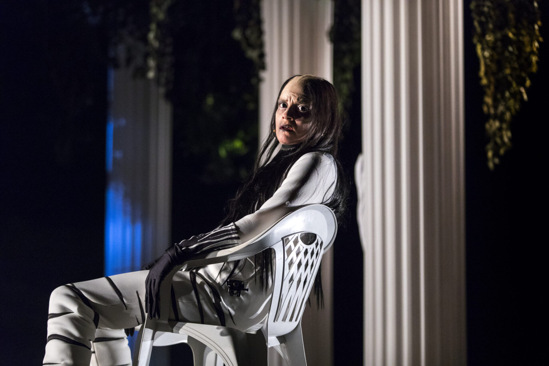 Nina Ellen Ødegård som Puk i En midtsommernatts drøm