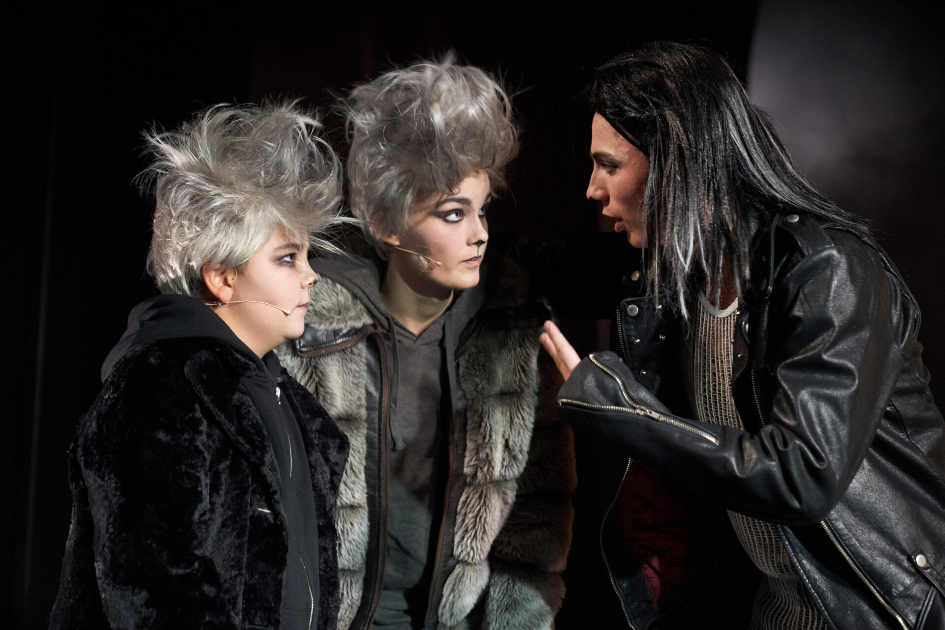 En katt snakker med sine kattevenner