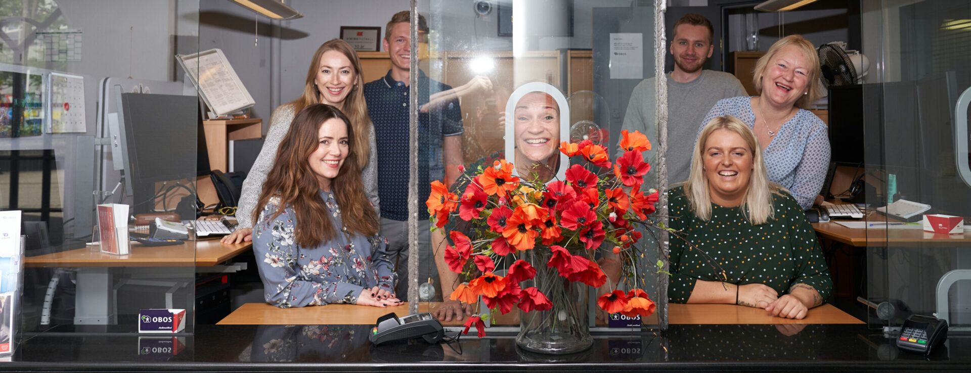 Ansatte i billettluken hos Rogaland Teater