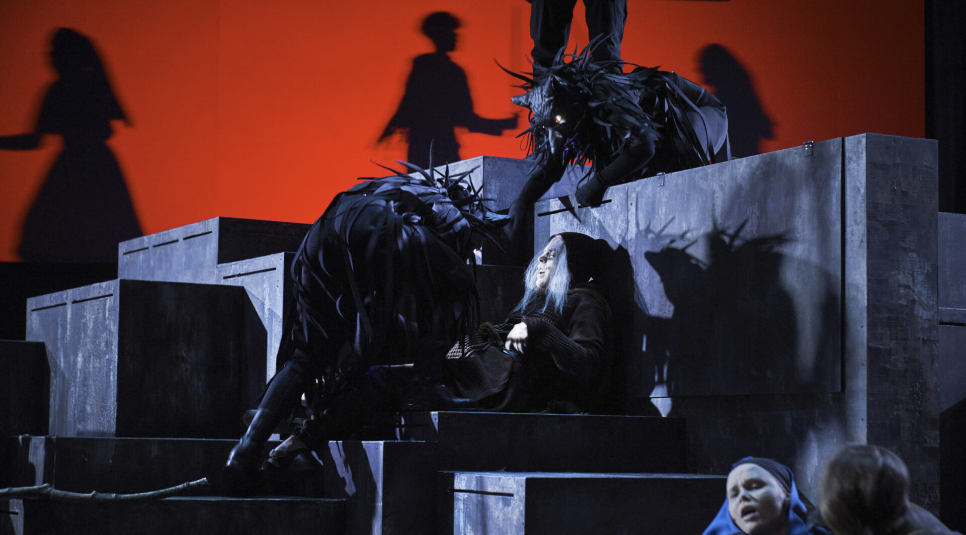 Foto fra forestillingen Brødrene Løvehjerte