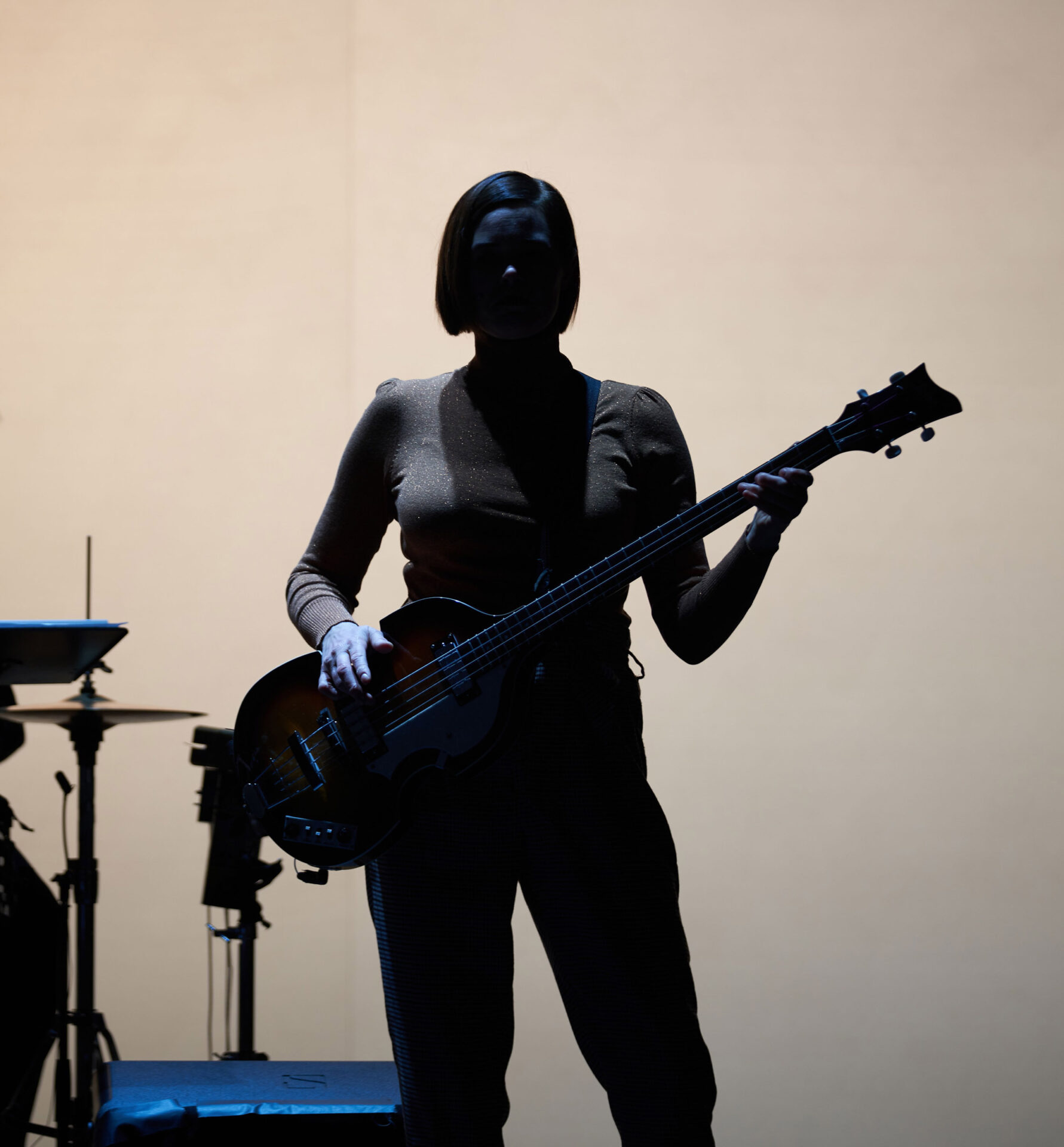 Musiker i forestillingen Tønes