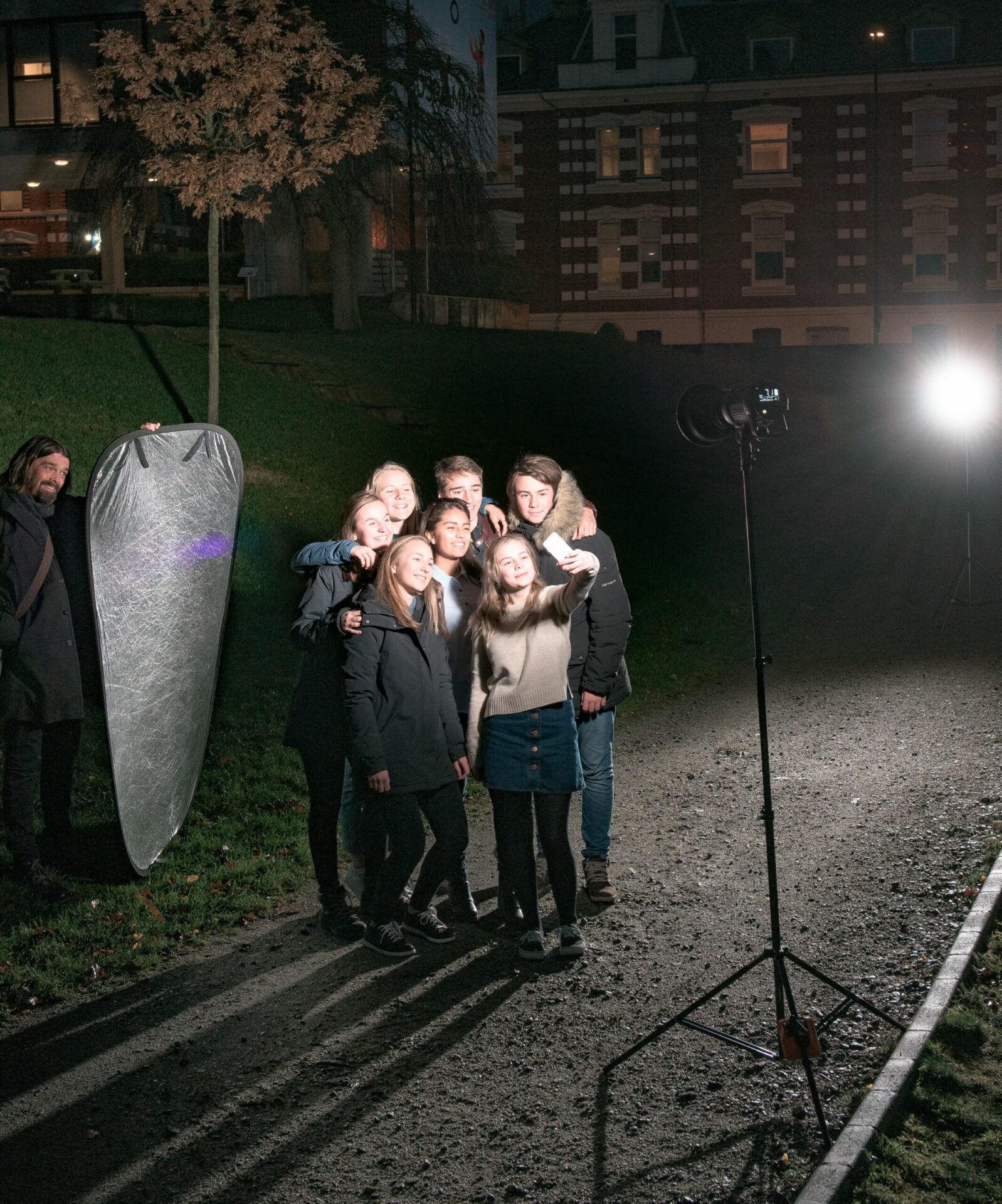 Ungdomsteatret i forestillingen Å telle til null