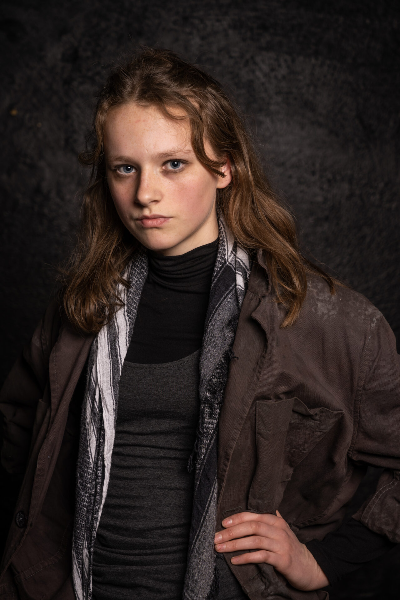 Portrett av en jente