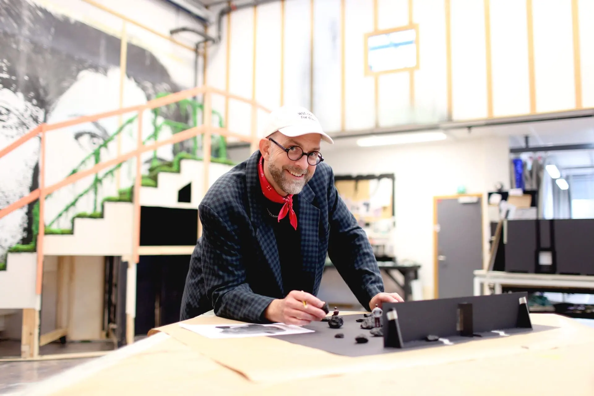 Sven Haraldsson, scenograf i Kirsebærhagen