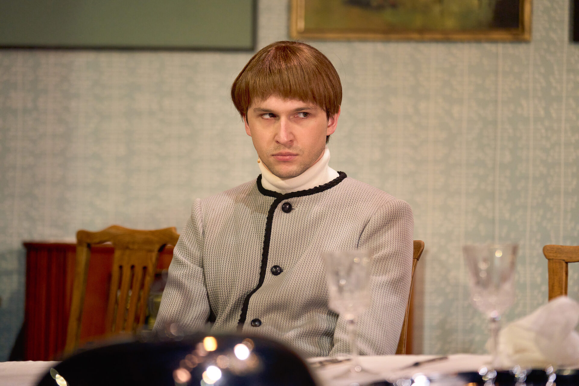 Mannlig skuespiller - fra stykket Julemiddag